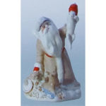 Статуетка Дід Мороз та лісові жителі