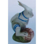 Статуетка Заєць-футболіст