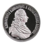 Медаль НБУ Золотая Фортуна. Полуимпериал. Петр 2 2013-2014 год