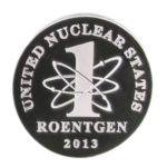 Медаль НБУ 1 Рентген 2013 год