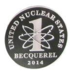 Медаль НБУ 1 Бекерель 2014 год
