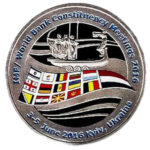 Медаль НБУ Заседание региональных групп государств-членов МВФ и Всемирного банка во главе с Нидерландами 2016 год