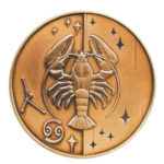 Медаль НБУ. Знаки зодиака. Рак