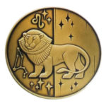 Медаль НБУ. Знаки зодиака. Лев