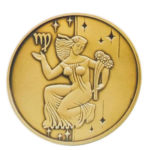 Медаль НБУ. Знаки зодиака. Дева