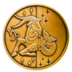 Медаль НБУ. Знаки зодиака. Козерог