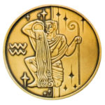 Медаль НБУ. Знаки зодиака. Водолей