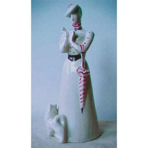 Статуэтка "Дама с собачкой" (А. П. Чехов)