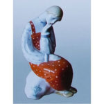 Статуетка Оленка на камінчику