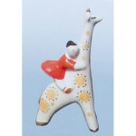 Статуетка дівчинка на жирафі