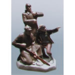 Статуетка ЛФЗ Два прикордонники та хлопчик