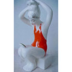 Статуетка ЛФЗД Дівчина з дзеркальцем