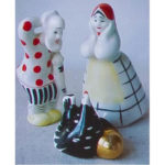 Статуетка ЛФЗІ Дід та бабка з курочкою