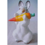Статуетка ЛФЗ Заєць з морквою
