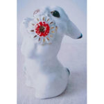 Статуетка ЛФЗ Заєць з квіткою