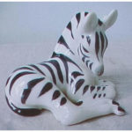 Статуетка ЛФЗ Зебра чорна