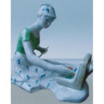 Статуетка Дулевський порцеляна На етюдах