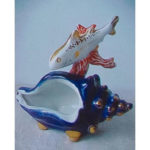 Статуетка Черепашка та рибка