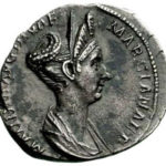 Серебряный Денарий Салонины Матидии, 115-117 год