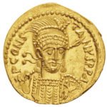 Золотой солид Византии, Константин IV (Погонат), 668-685 год