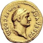 Золотой ауреус, Тит Флавий Цезарь Домициан Август, 81-96 год