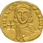 Золотой солид Византии, Лев III Исавр, 717-741 год