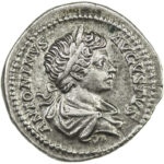 Серебряный Денарий Каракаллы (Цезаря Марка Аврелия Севера Антонина Пия Августа), 198-217 год