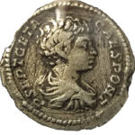 Серебряный Денарий Цезаря Публия Септимия Геты Августа, 209-212 год