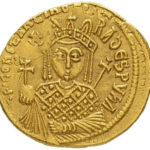 Золотой солид Византии, Михаил III (Пьяница), 842-867 год