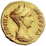 Золотой ауреус, Вибия Сабина, 117-137 год