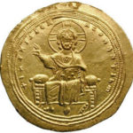 Золотой гистаменон Византии, Михаил V Калафат, 1041-1042 год