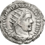 Серебряный Антониниан Тиберия Клавдия Марина Пакациана, 248 год