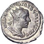 Серебряный Антониниан Гая Вибия Афиния Галла Вендумиана Волюсиана, 251-253 год