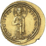 Золотой гистаменон Византии, Императрица Феодора, 1055-1056 год