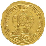 Золотой гистаменон Византии, Михаил VI Стратиотик, 1056-1057 год
