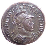 Серебряный Антониниан Цезаря Гая Аврелия Валерия Диоклетиана Августа, 284-305 год