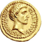 Золотой ауреус, Квинт Лабиен, 40-39 год до н.э.