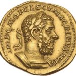 Золотой ауреус, Цезарь Марк Оппелий Север Макрин Август, 217-218 год