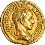 Золотой ауреус, Цезарь Марк Аврелий Север Александр Август, 222-235 год