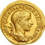 Золотой ауреус, Марк Антоний Гордиан Пий, 238-244 год