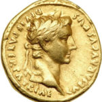 Золотой ауреус, Гай Юлий Цезарь Октавиан, 27 год до н.э. — 14 нашей эры