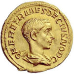 Золотой ауреус, Квинт Геренний Этруск Мессий Деций, 251 год