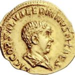 Золотой ауреус, Цезарь Публий Лициний Валериан Август, 253-260 год