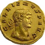 Золотой ауреус, Цезарь Публий Лициний Эгнаций Галлиен Август, 253-268 год