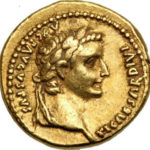 Золотой ауреус, Тиберий Клавдий Нерон, 14-37 год