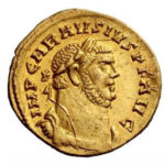 Золотой ауреус, Марк Аврелий Мавзей Валерий Караузий, 287-296 год