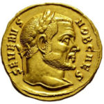 Золотой ауреус, Цезарь Флавий Валерий Север Август, 306-307 год