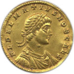 Золотой солид, Далмаций Младший, 335-337 год