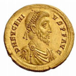 Золотой солид, Флавий Евгений, 392-394 год