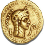 Золотой ауреус, Гней Помпей Великий, 71 год до н.э.